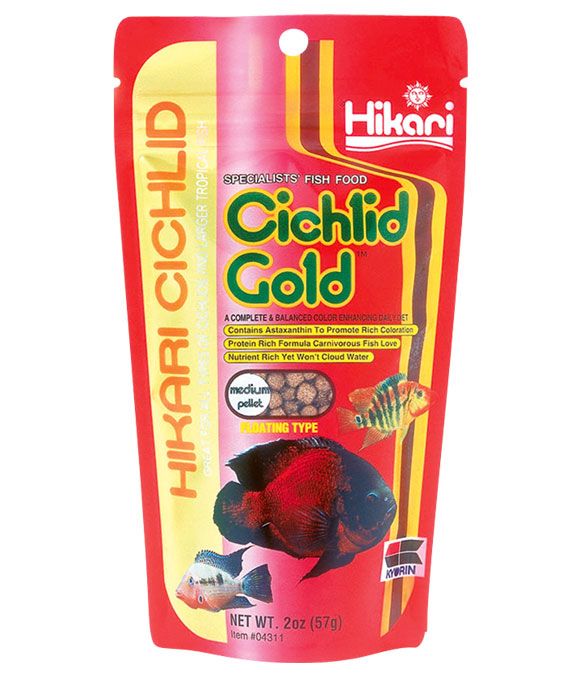 Hikari Cichlid Gold Floating Medium Pellets 57g