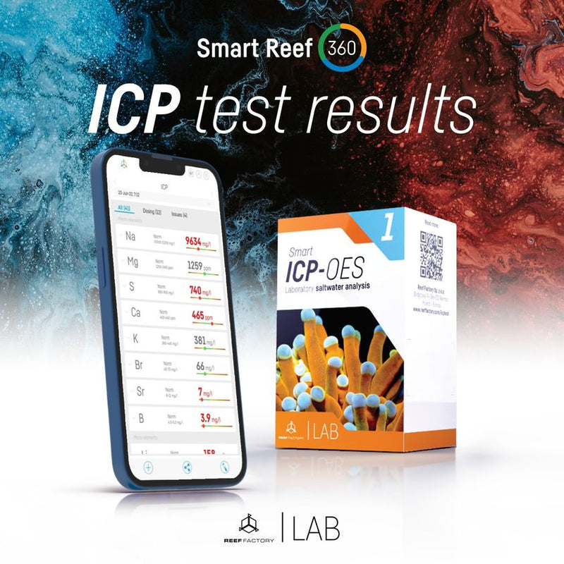Reef Factory Smart ICP-OES Test