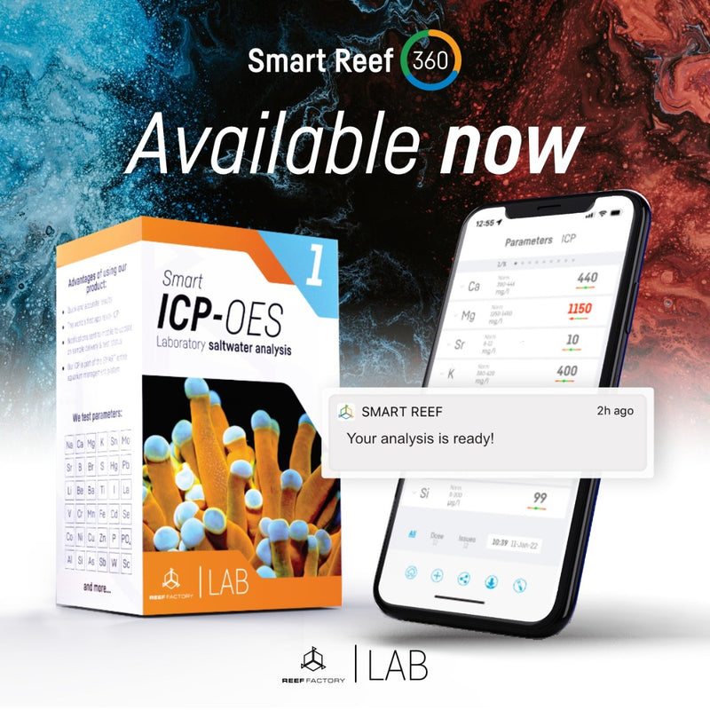 Reef Factory Smart ICP-OES Test