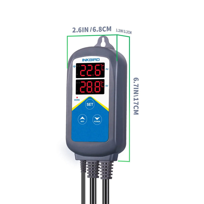 Inkbird ITC-306A Temperature Controller - Dual Probe