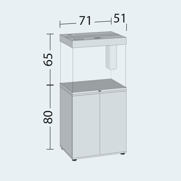 Juwel Lido 200 LED Aquarium & Cabinet – Lightwood