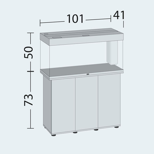 Juwel Rio 180 LED Aquarium & Cabinet – Darkwood