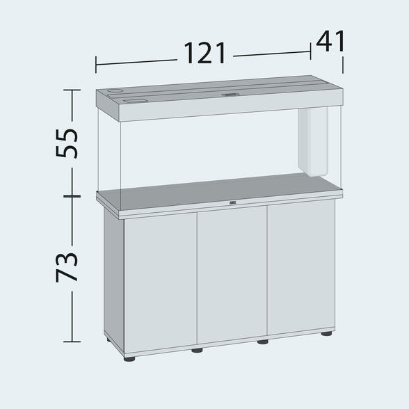 Juwel Rio 240 LED Aquarium & Cabinet – Darkwood