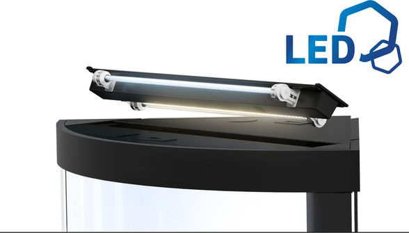 Juwel Trigon 190 LED Aquarium & Cabinet – Lightwood