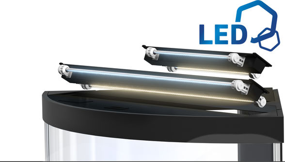 Juwel Trigon 350 LED Aquarium & Cabinet - White