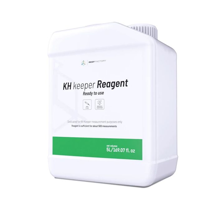 Reef Factory KH Keeper Reagent 5L Pre-Mixed Ready To Use
