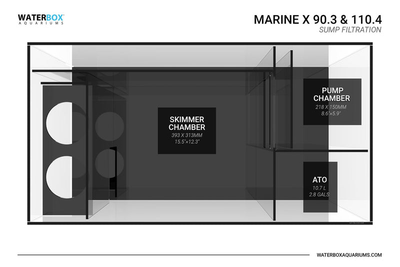 Waterbox MARINE X 110.4 Reef-Ready Aquarium System