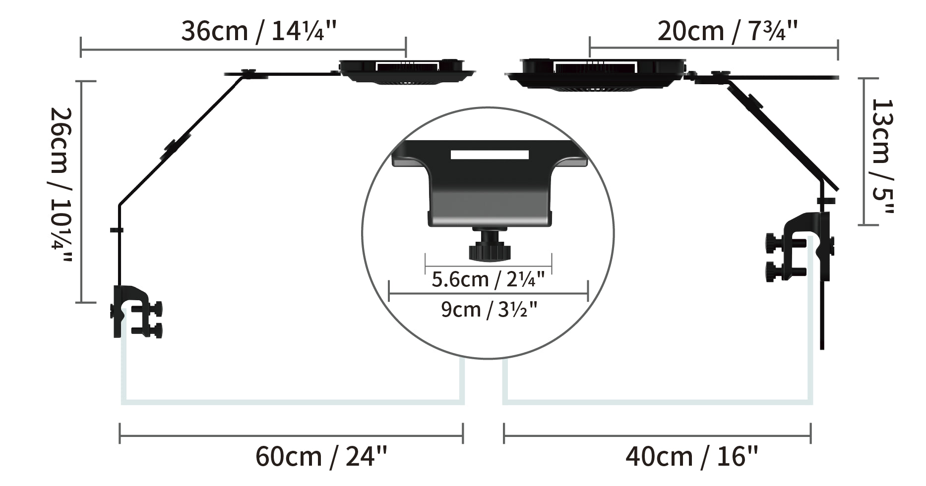 maxspect MJ-L165 LED照明システム Maxspect Jump MJ-L165 LED Lighting System — Finest Aquatics