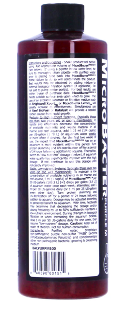 Brightwell Aquatics Microbacter Purple M - 500ml
