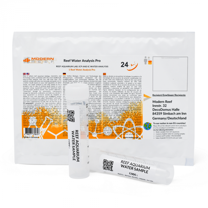 Modern Reef Water Analysis Pro (1 Reef Water Analysis Pro) (Saltwater Only)