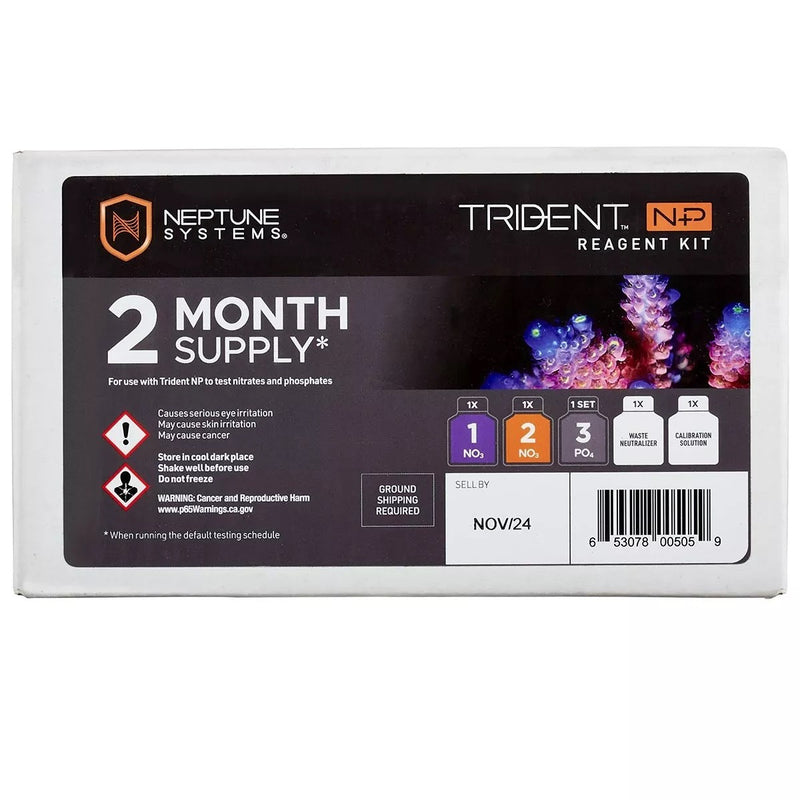 Neptune Trident NP Nitrate & Phosphate 2 Month Reagent Set