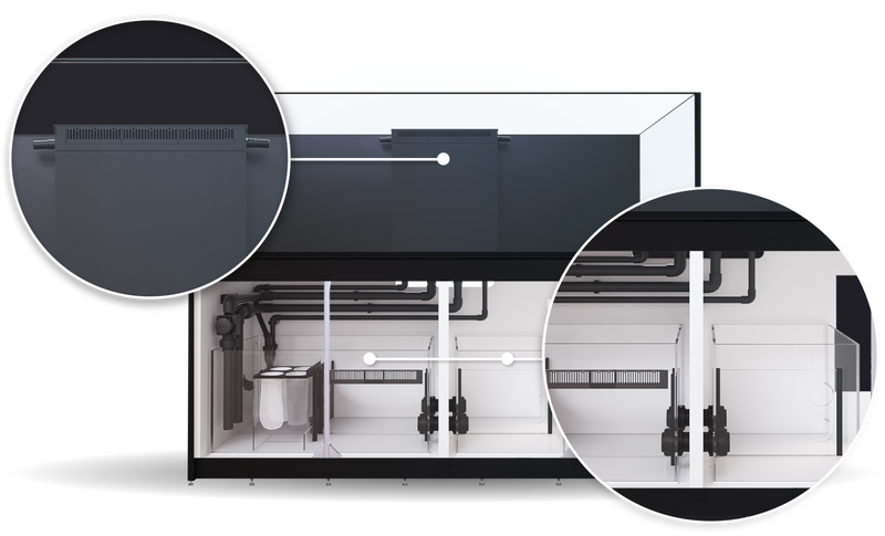 Red Sea REEFER XXXL (3XL) 900 Reef System - Black / White