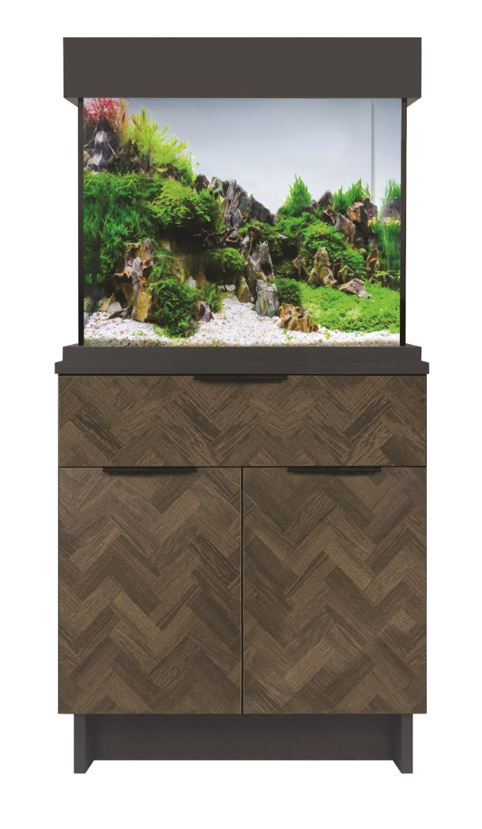 Aqua One OakStyle 110 Complete Aquarium & Cabinet - Various Colours