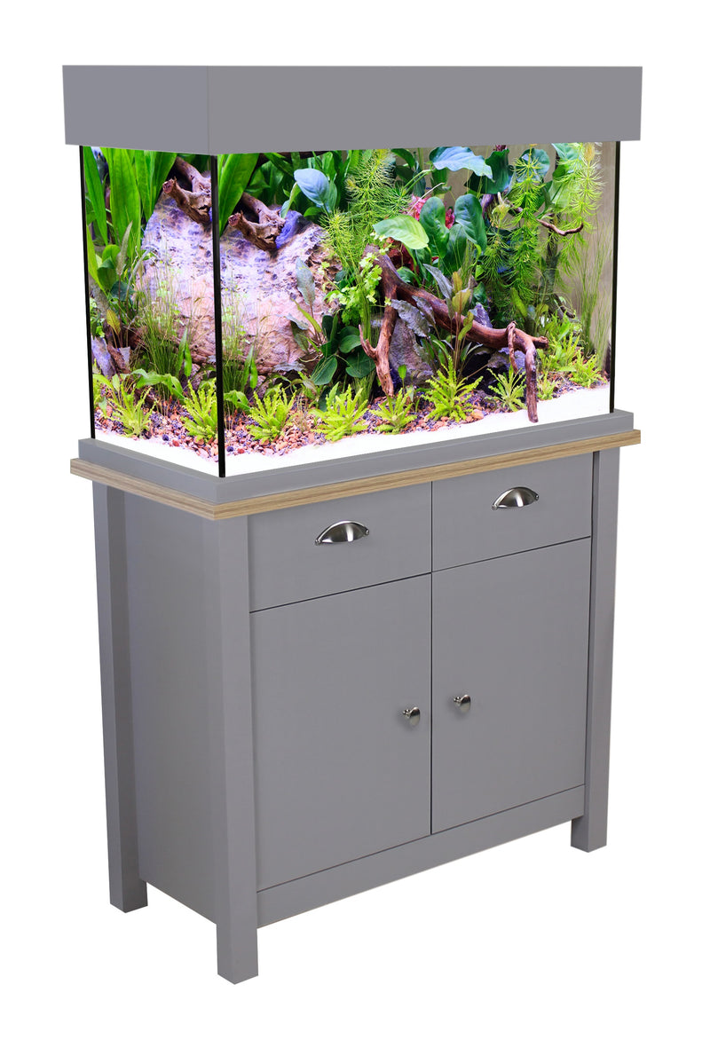 Aqua One OakStyle 145 Complete Aquarium & Cabinet - Various Colours