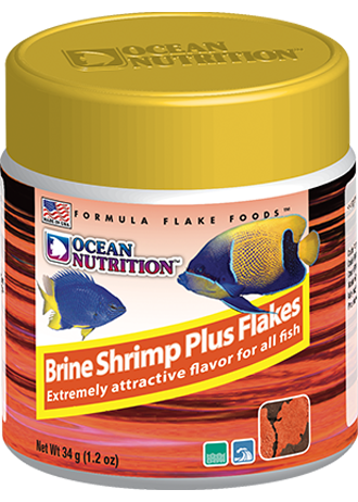Ocean Nutrition Brine Shrimp Plus Flakes 34g