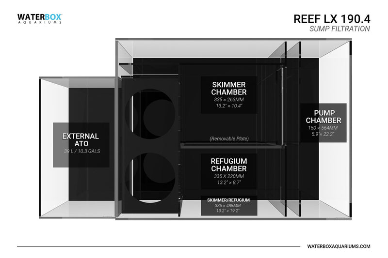Waterbox REEF LX 190.4 Reef-Ready Aquarium System