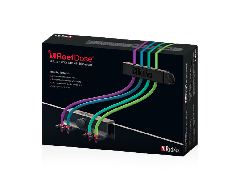 Red Sea ReefDose 4 Colour Blue / Green Tube Kit