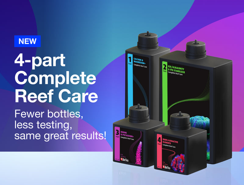 Red Sea 4 Part Complete Reef Care Medium Set 300L