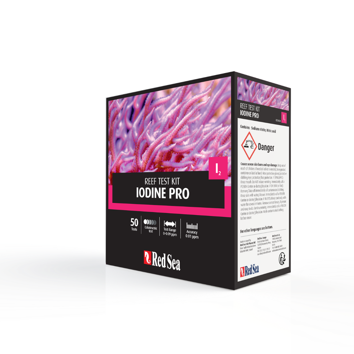 Red Sea Iodine Pro Test Kit (I2) — Finest Aquatics