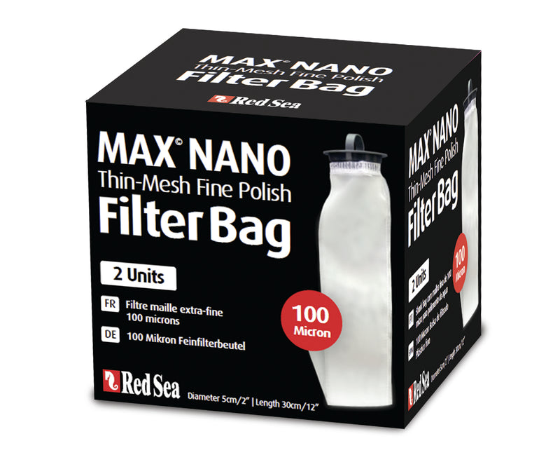 Red Sea Max Nano 100 Micron Thin-Mesh Filter Bags