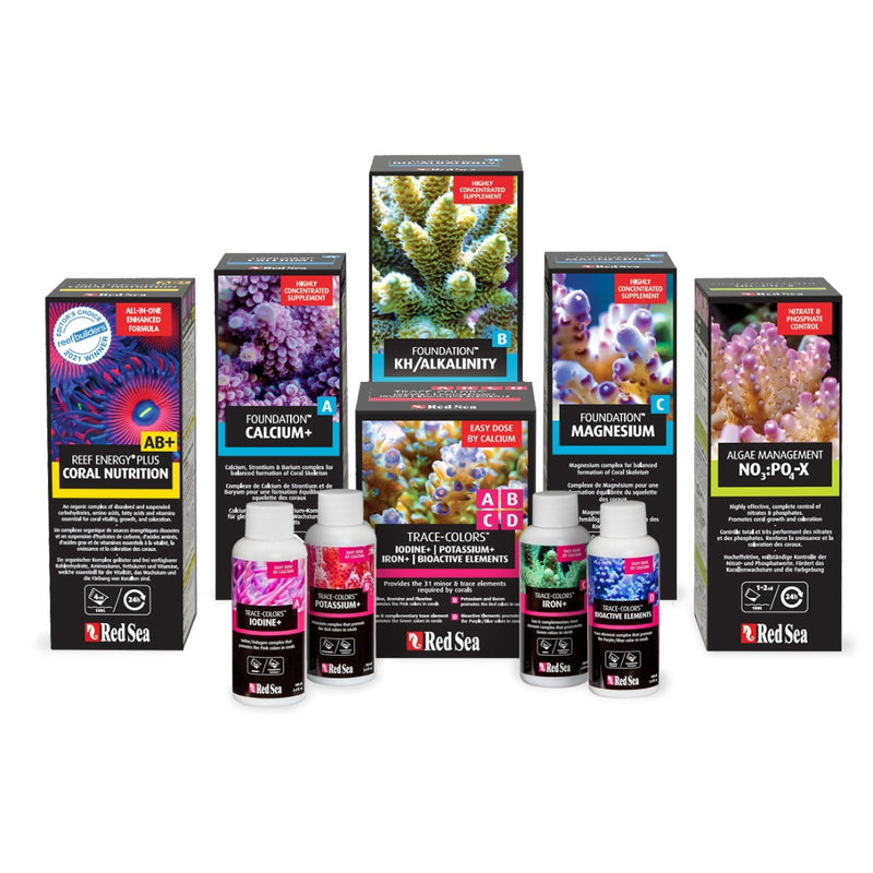 Red Sea ReefDose Complete Reef Care Supplement Starter Pack