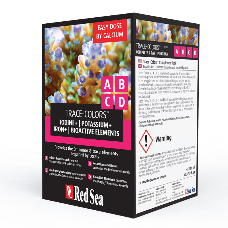 Red Sea  Trace Colors A | B | C | D Supplement Pack