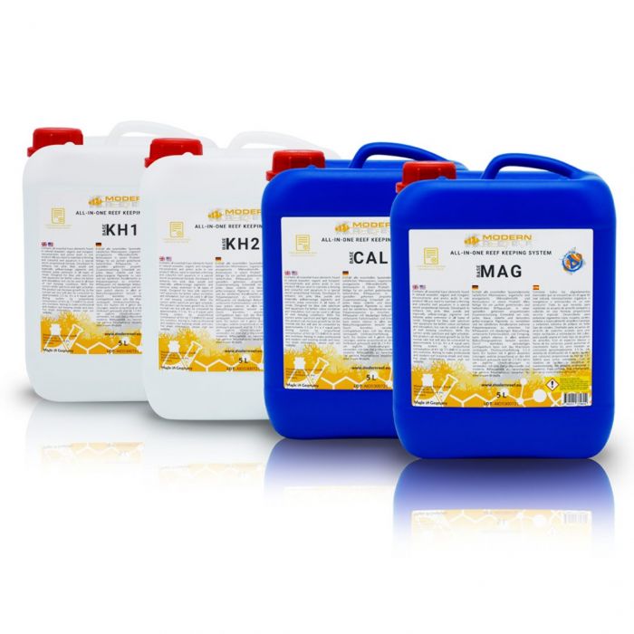 Modern Reef All-in-one Reef Keeping System (RKS) 4 x 2.5L Set