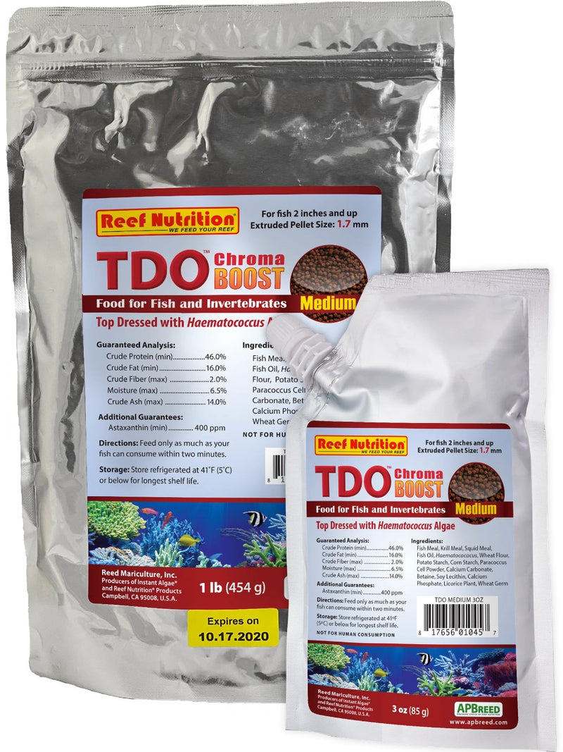 Reef Nutrition TDO Chroma Boost EP1 (1700 Micron) 1Ib