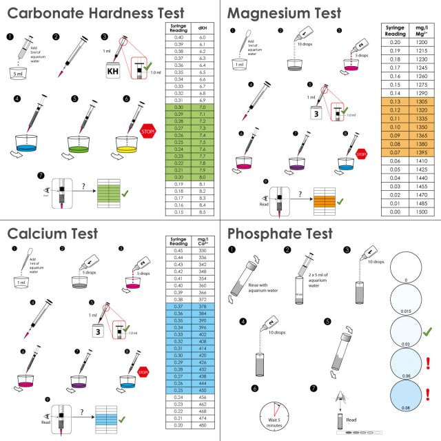 NT Marine Labs Reef Multi Test Kit
