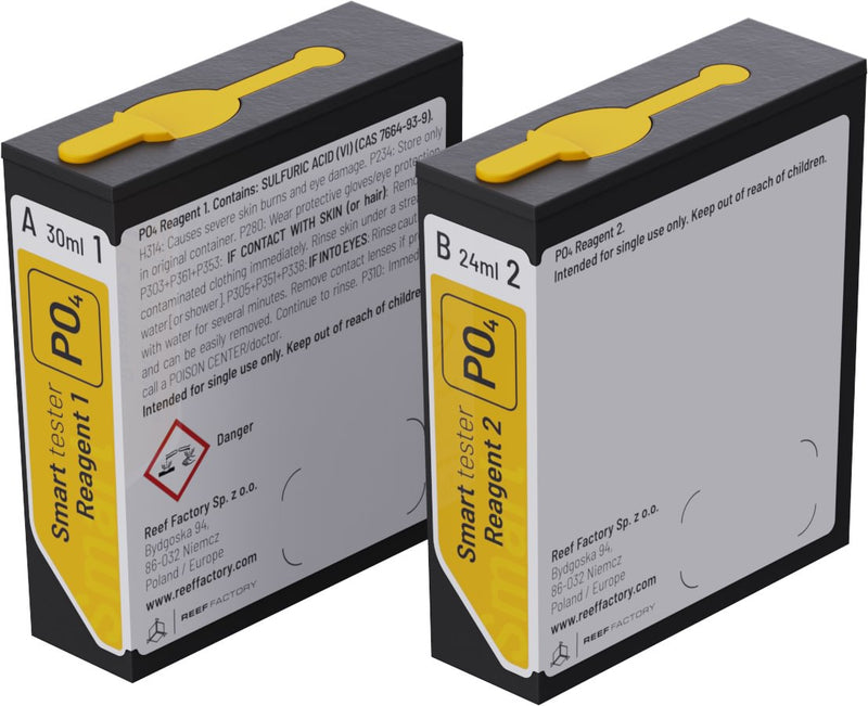 Reef Factory Smart Tester Phosphate PO4 Reagent (160 Tests)