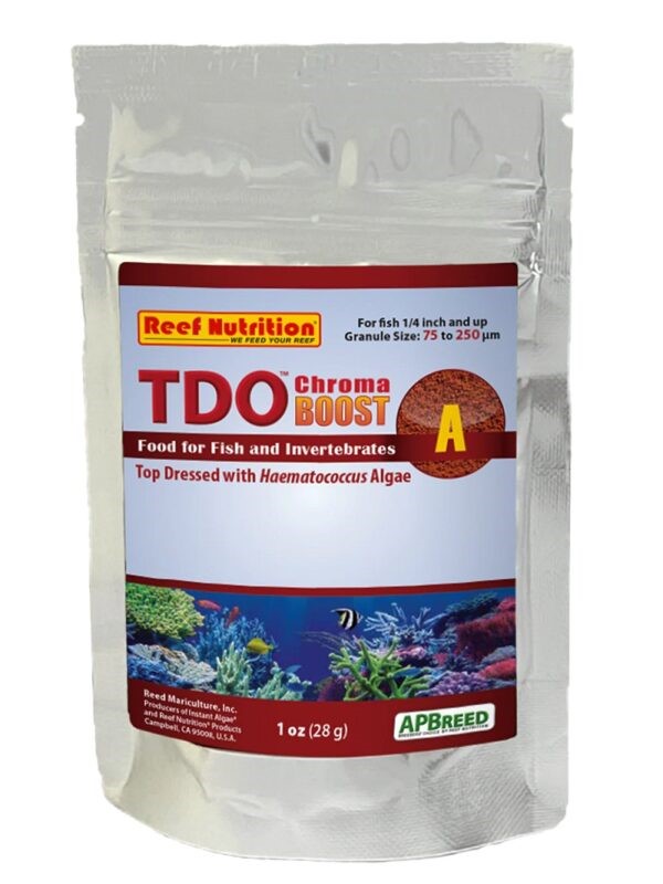 Reef Nutrition TDO Chroma Boost A (75 - 250 Micron) 1oz (28g)
