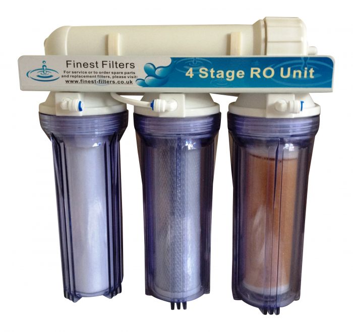 Finest Filters 100gpd 4 Stage RO Unit