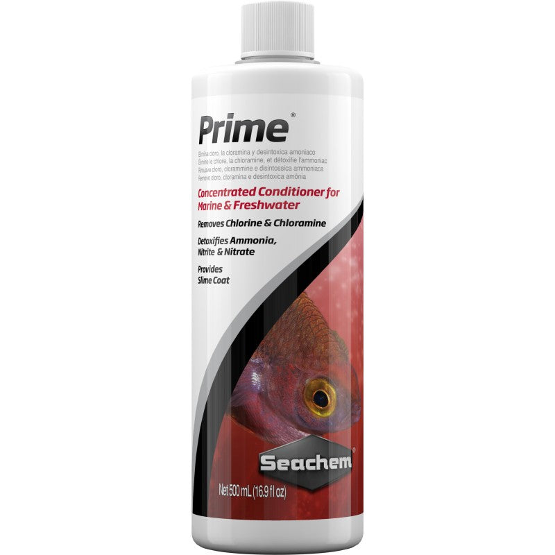 Seachem Prime 500ml Dechlorinator & Ammonia Detoxifier
