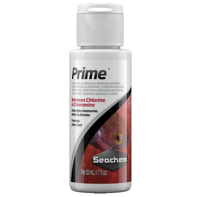 Seachem Prime 50ml Dechlorinator & Ammonia Detoxifier