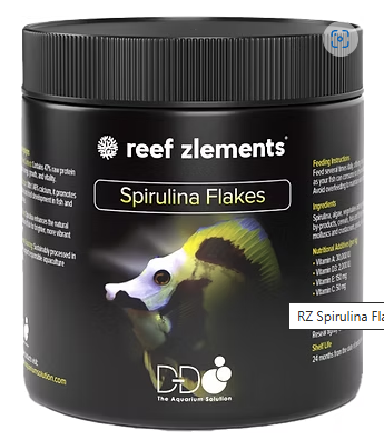 Reef Zlements Spirulina Flakes 150G
