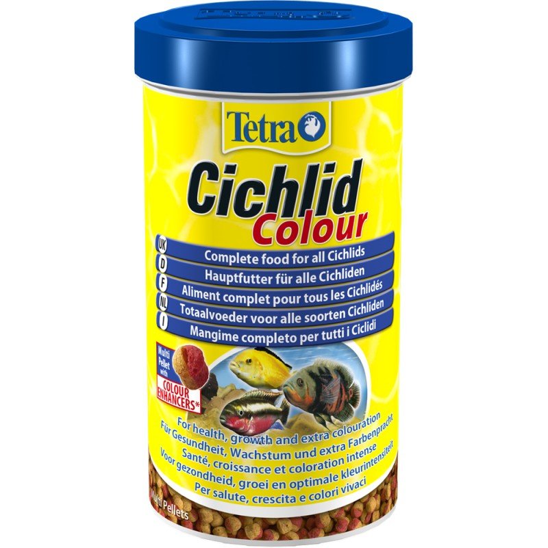 Tetra Cichlid Colour Pellets 165g
