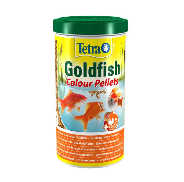 Tetra Pond Goldfish Colour Pellets 1L