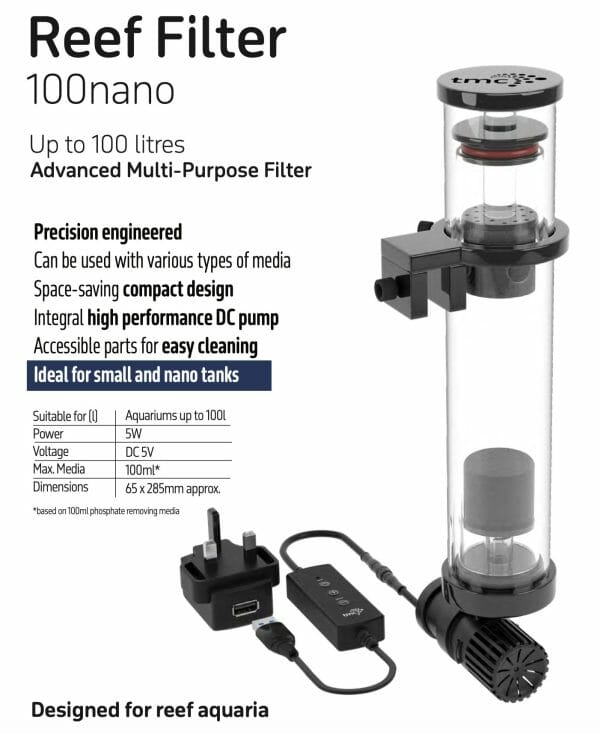 TMC Reef Filter 100 Nano DC | Finest Aquatics