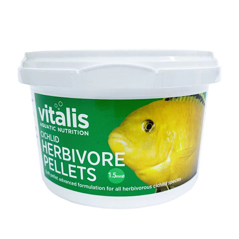 Vitalis Cichlid Herbivore Pellets 140g