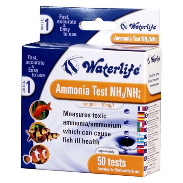 Waterlife Ammonia Test Kit NH3/NH4+